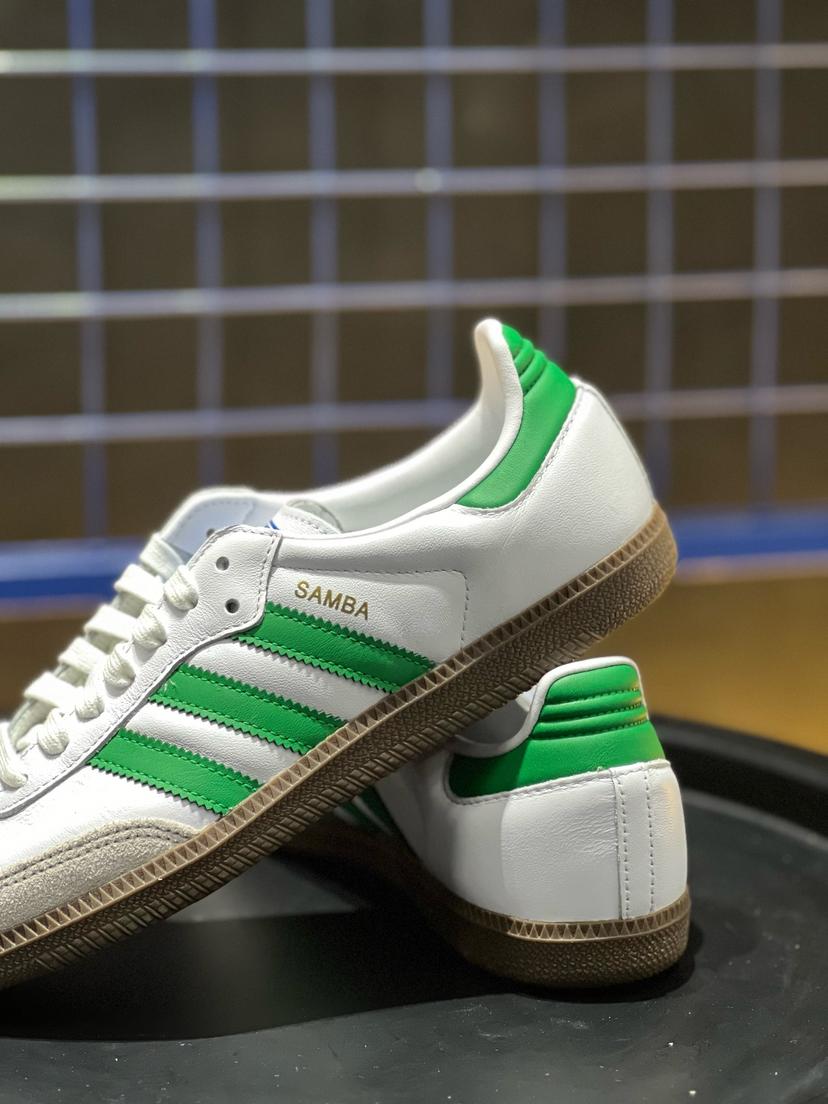 Samba OG White Cloud Green Gum
